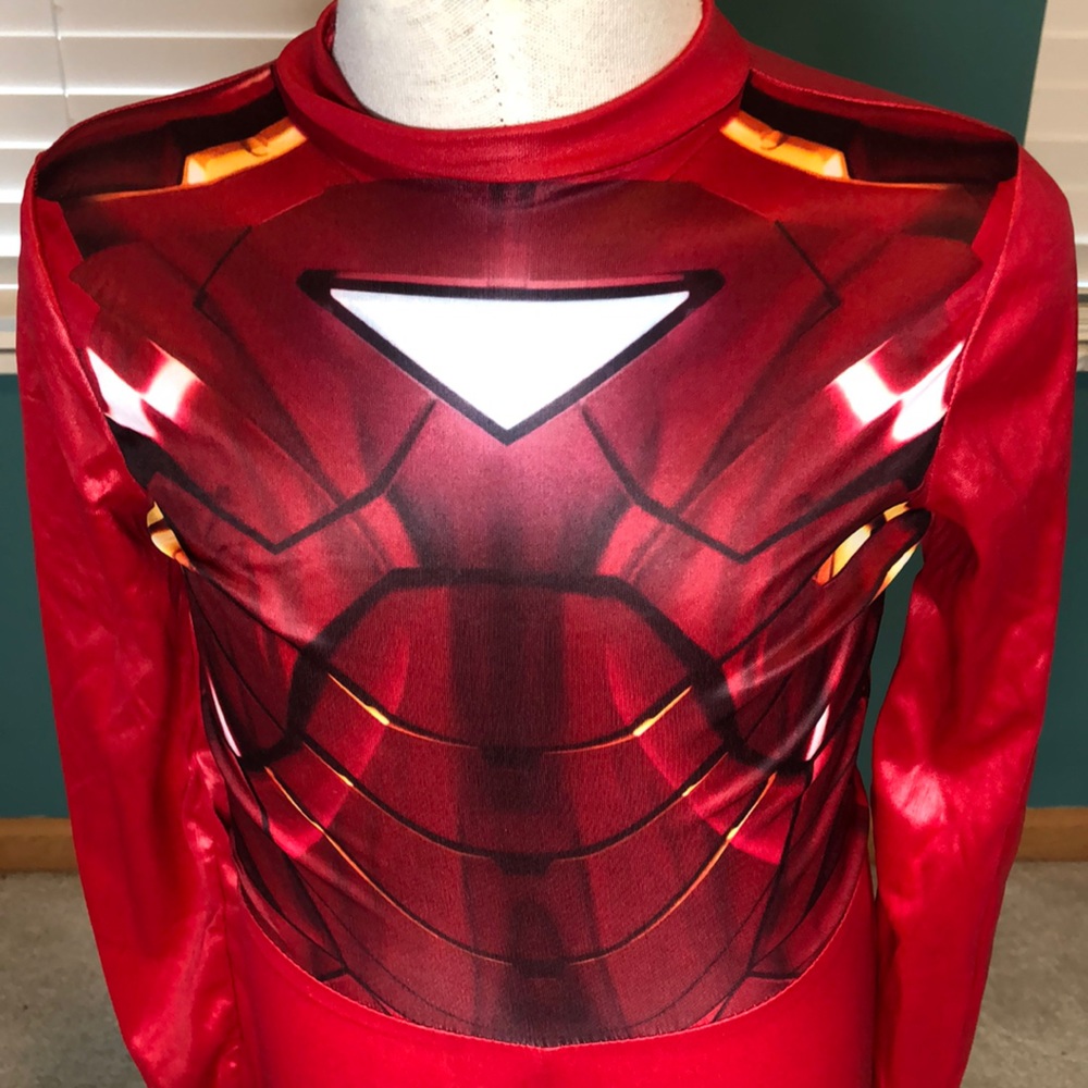 COSTUME - Iron Man 2 Bodysuit with Mask sz. 4-6